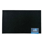 Felpudo Aarhus 40×60 cm color gris con textura de bucle y base antideslizante.